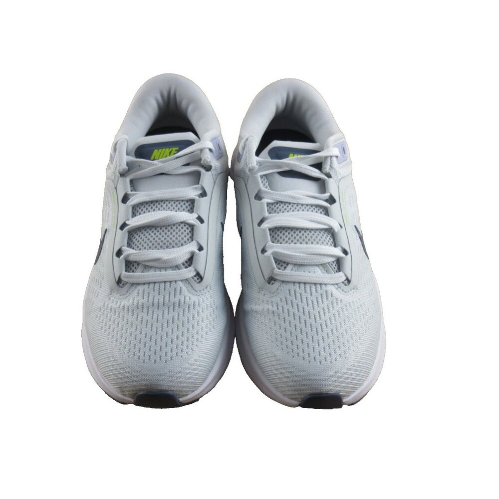 Nike Women's Air Zoom Structure 24 Running Shoes Platinum White Blue Sizes NIB - Picture 3 of 7